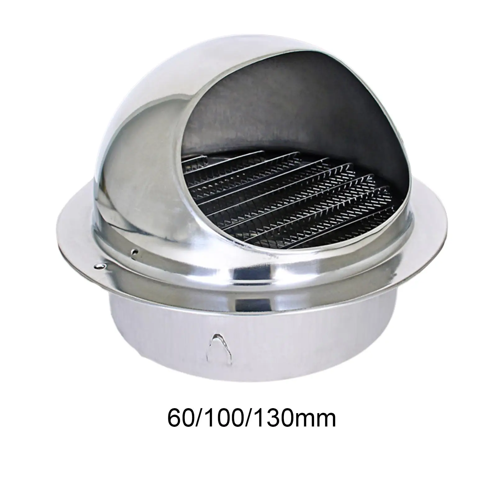 Air Vent with Mesh Thicken Ventilation Exhaust Grille Cover Vent Hood Wall External Cover Fits for Bathroom Office Ventilation