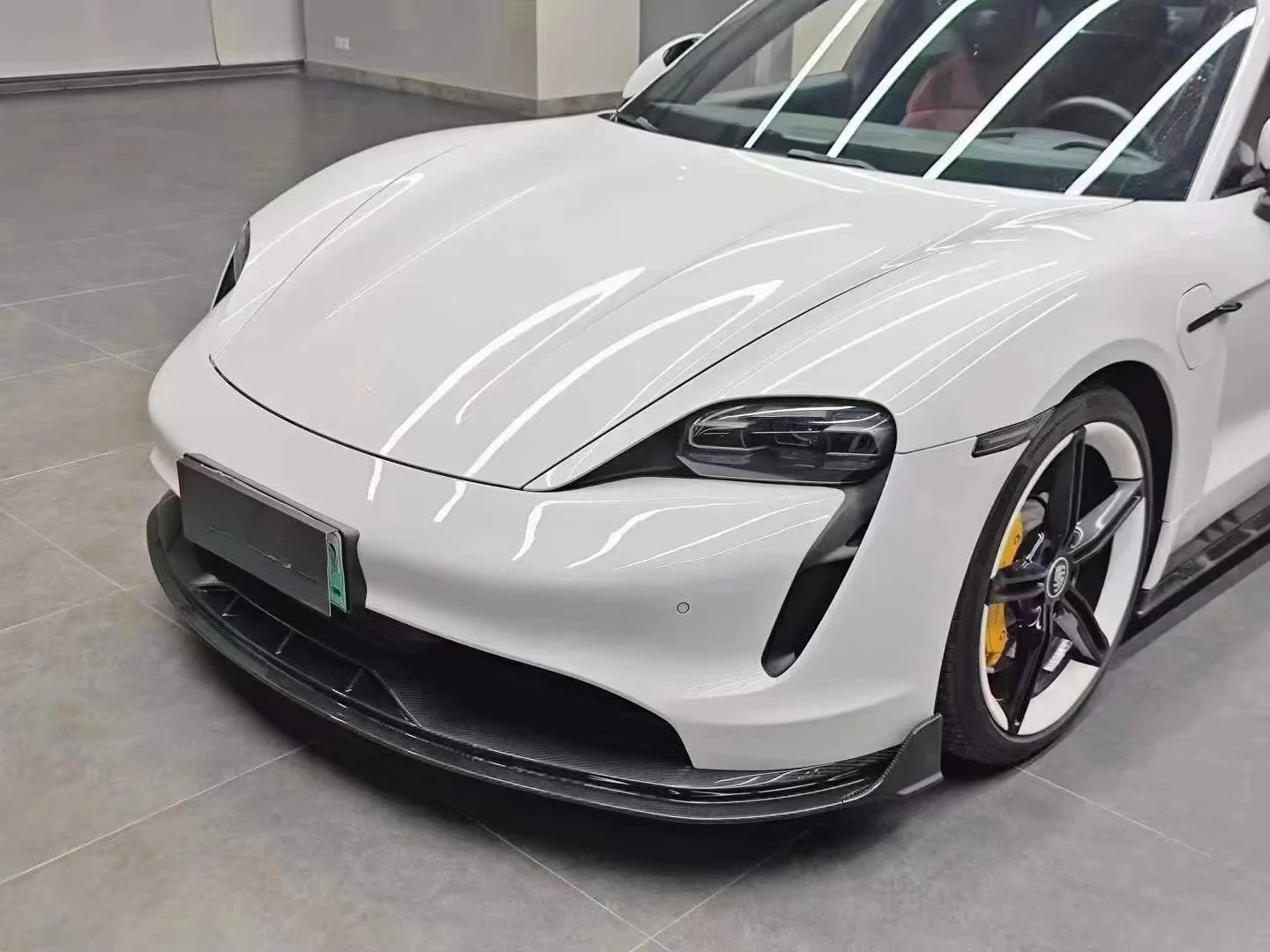 PK Style Carbon Fiber Body Kit for Taycan PAKTECHZ High Quality Front Lip Side Skirt Rear Diffuser Spoiler All New