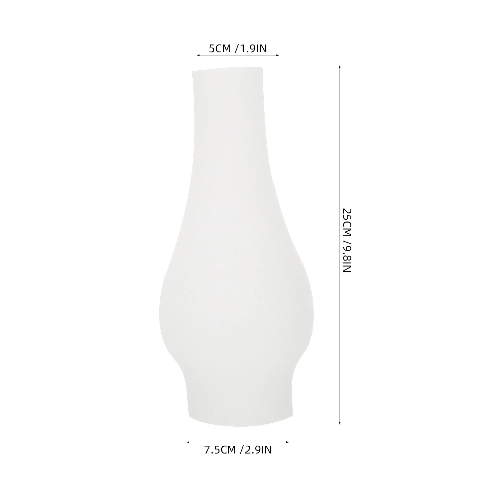 1Pcs Frosted Glass Lampshade Functional Easy Install Remove Wall Lamp Shade Ornament Decorative Glass Light Shade Accessory Home