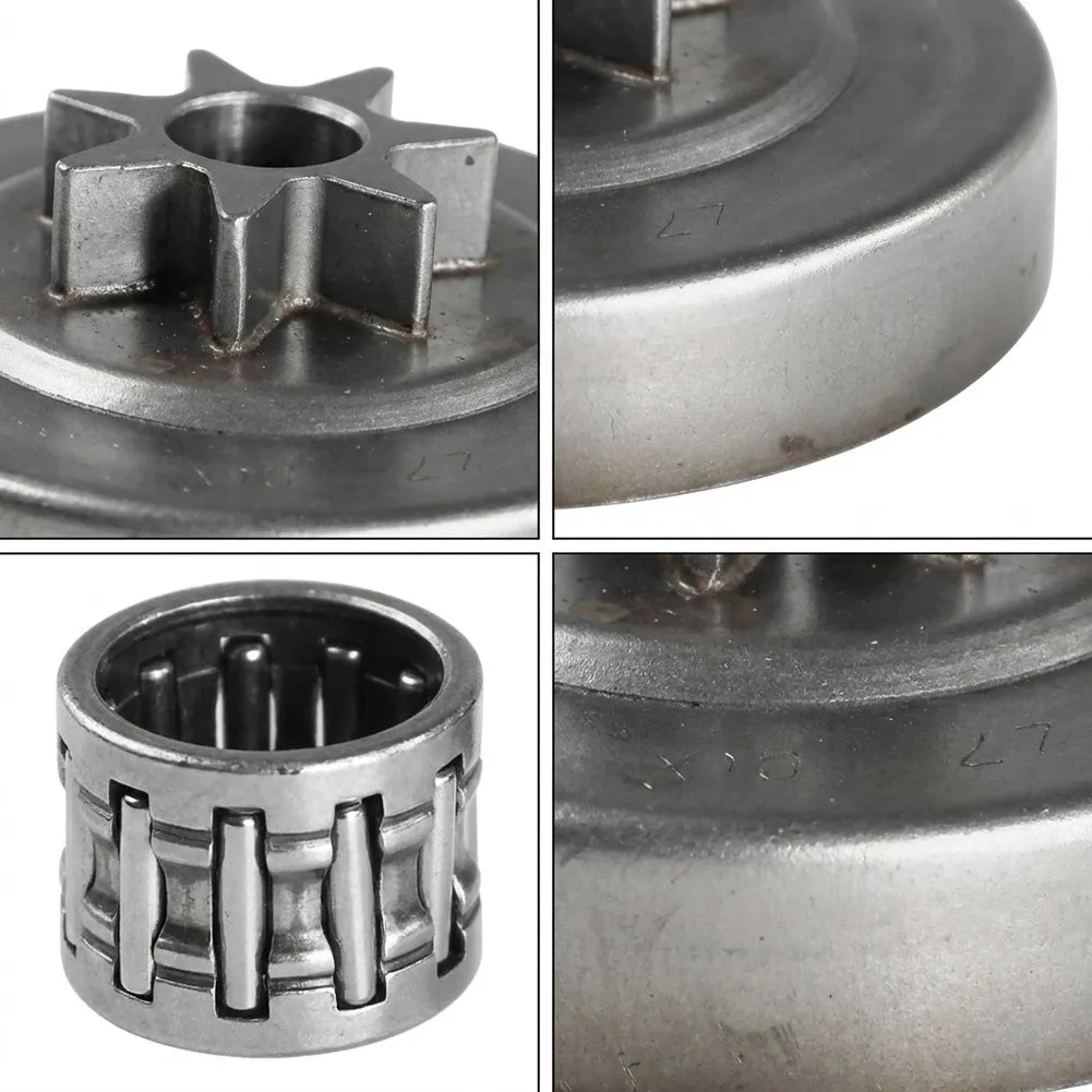 Metal Chain Wheel for For MS240 For MS260 024 026 Chainsaw 325 7Z 11216402000 1121 640 2000 Silver Sprocket Replacement