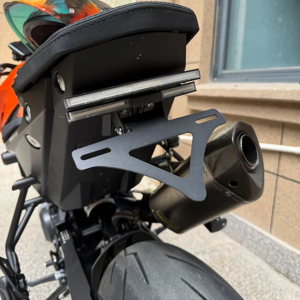 For KTM 790 Duke 890 DUKE 2018-2027 Motorcycle Accessories Rear Tail Light License Plate Holder Tail Integrated Frame Bracket
