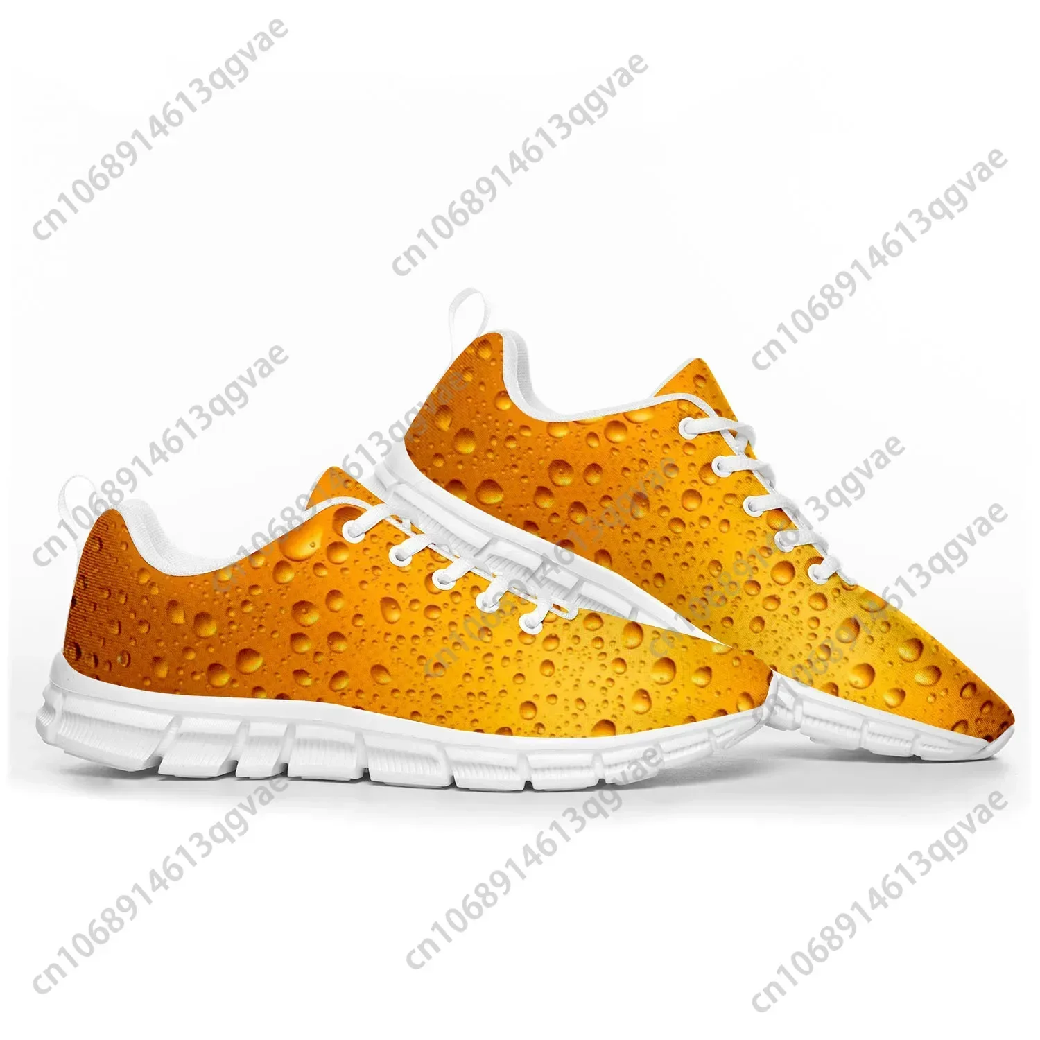 Beer Unisex 3D Print Pop Sports Shoes Mens Womens   Sneakers Casual Custom High Quality Couple Shoes White