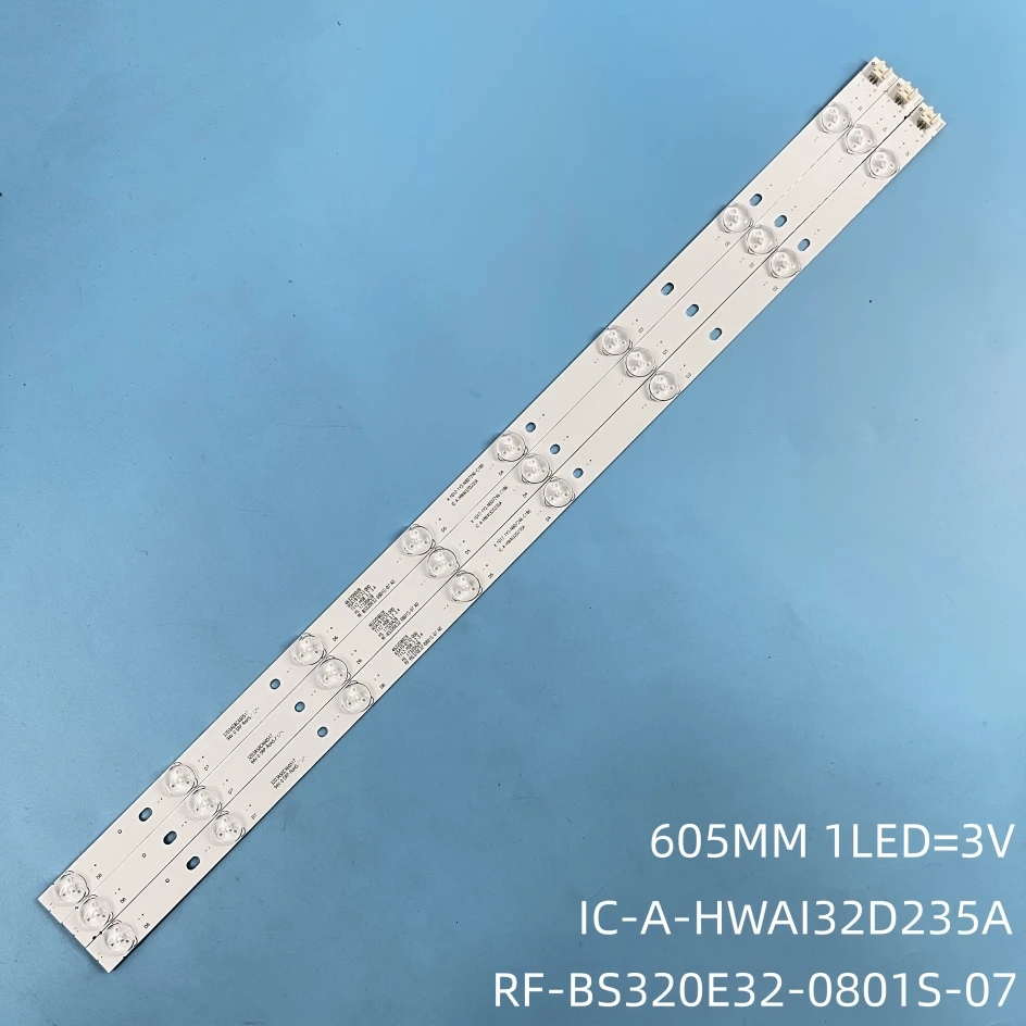 3 Stück LED-Leiste für SL32WD803 hd-3208 H3260A RF-BS320E32-0801S-07 HL-17320A28-0801S-01 A2 LC315TU3A-01 358P 107902 D3 c320x14-e5-b