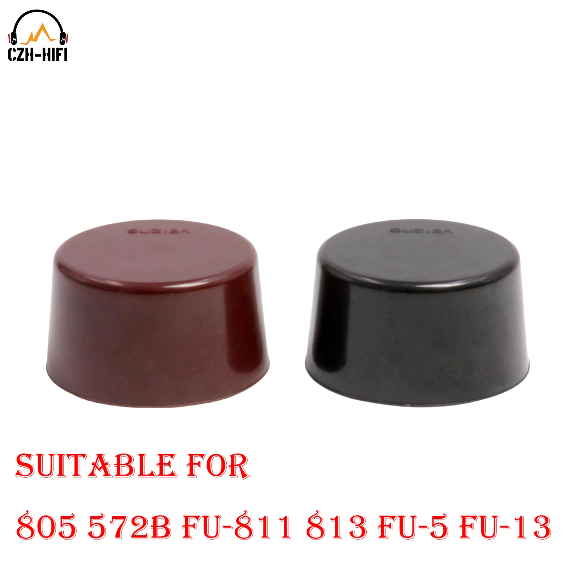 1pc Bakelite Vacuum Tube Eletric Valve Anode Plate Cap Hat for 805 811 572B WE310A FU29 Amplifier DIY Kits