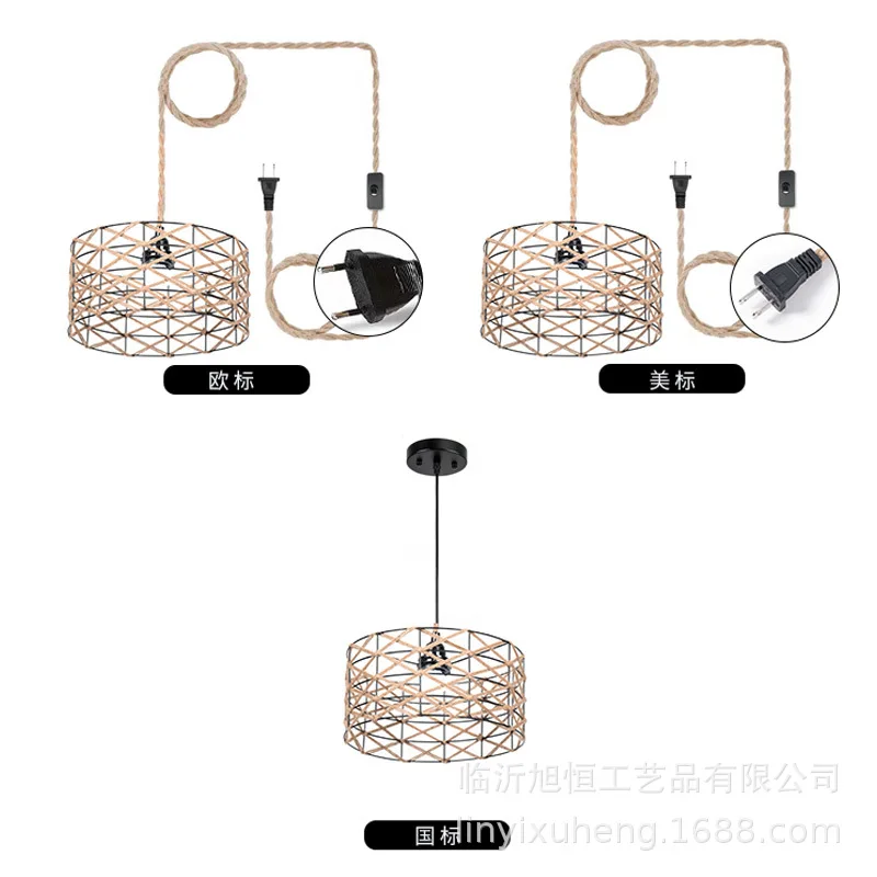 Sombra luminária abajur pingente chique capa boho tecido luz lâmpada criativa iluminação artística papel exclusivo artesanal decorativo