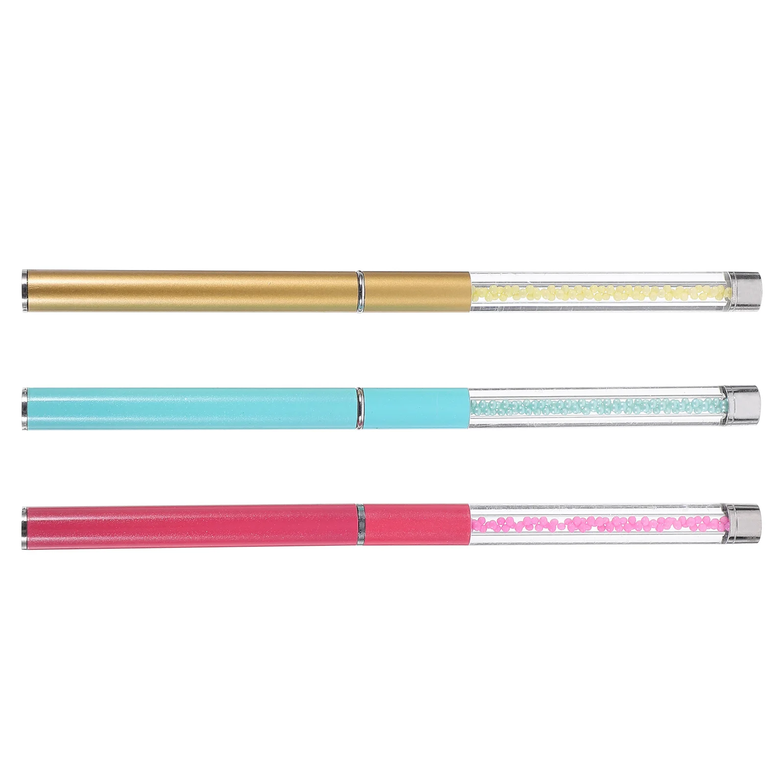 

3pcs Portable Eyelash Makeup Artificial Eyelash Brush Comb Supplies Eyebrow Comb (Random Color and Style)