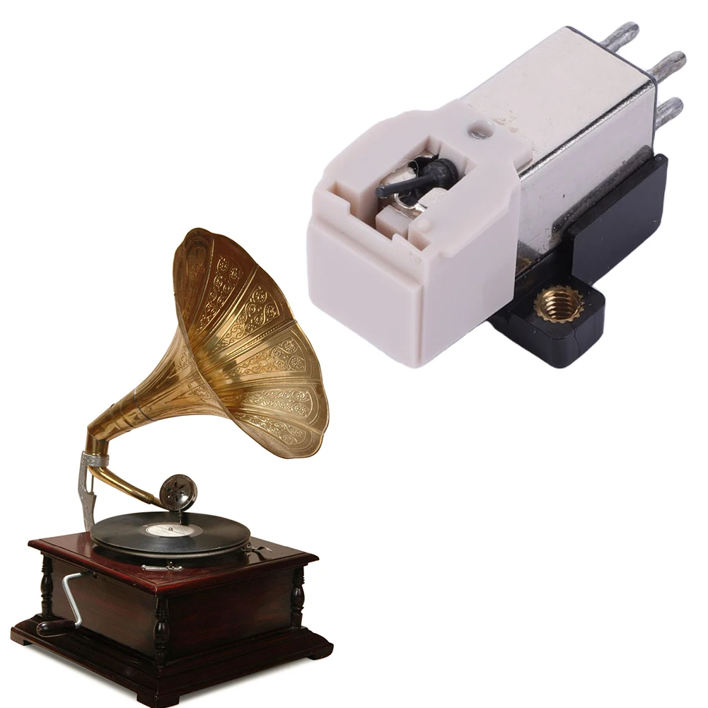 AT-3600/AT-91/AT-91R Replacement Phonograph Cartridge Magnetic Cartridge Stylus Phono Cartridge MM Cartridge for Record Player