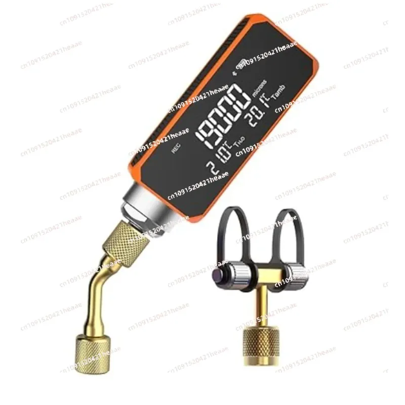Suitable forDigital Vacuum Gauge for HVAC and Automotive 1/4Mini Wireless Micron Meter 1 to 19,000 microns
