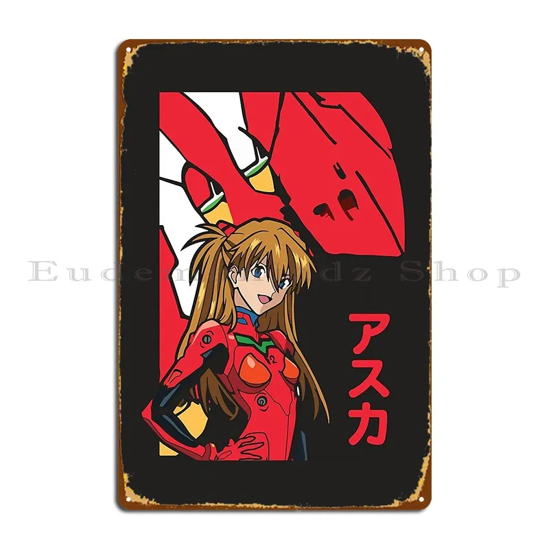 Asuka Metal Sign Garage Wall Cave Printed Club Personalized Tin Sign Poster