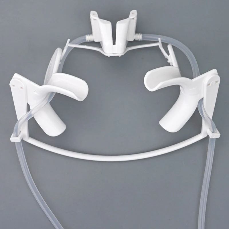 Orthodontic Cheek Retractor Dry Field System Mouth Opener with Saliva Suction Tube Reusable for Bracket Bonding