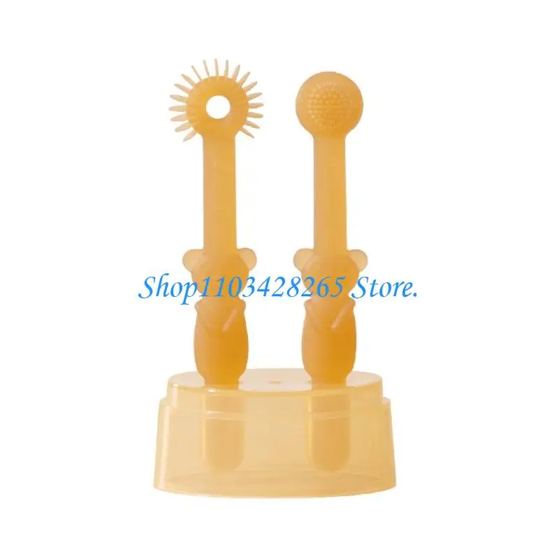 

Инструмент для чистки языка новорожденных, набор силиконовых зубных щеток для младенцев от 0 до 18 месяцев G2TE