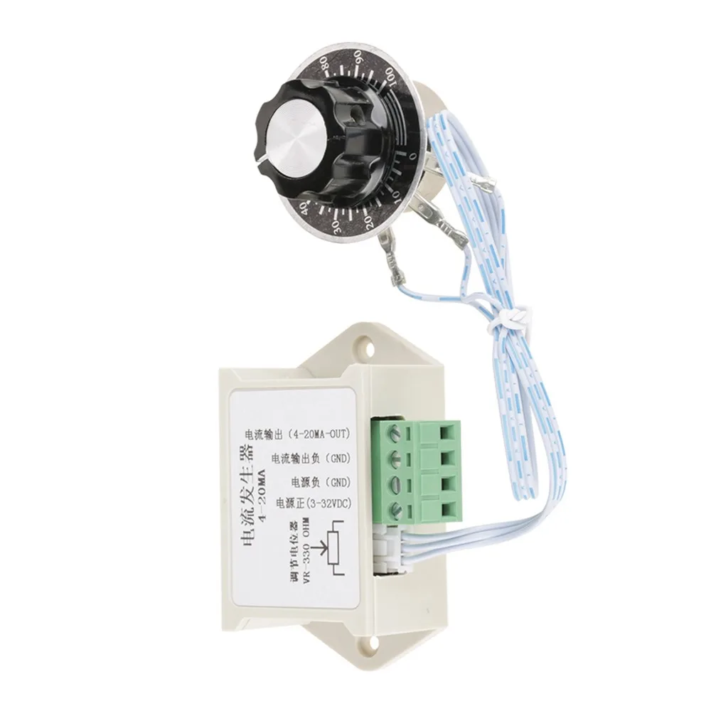 4-20mA مولد إشارة قابل للتعديل الحالي 12-24VDC مولد إشارة التناظرية 73*54*30 مللي متر 4-20mA مولد إشارة #2
