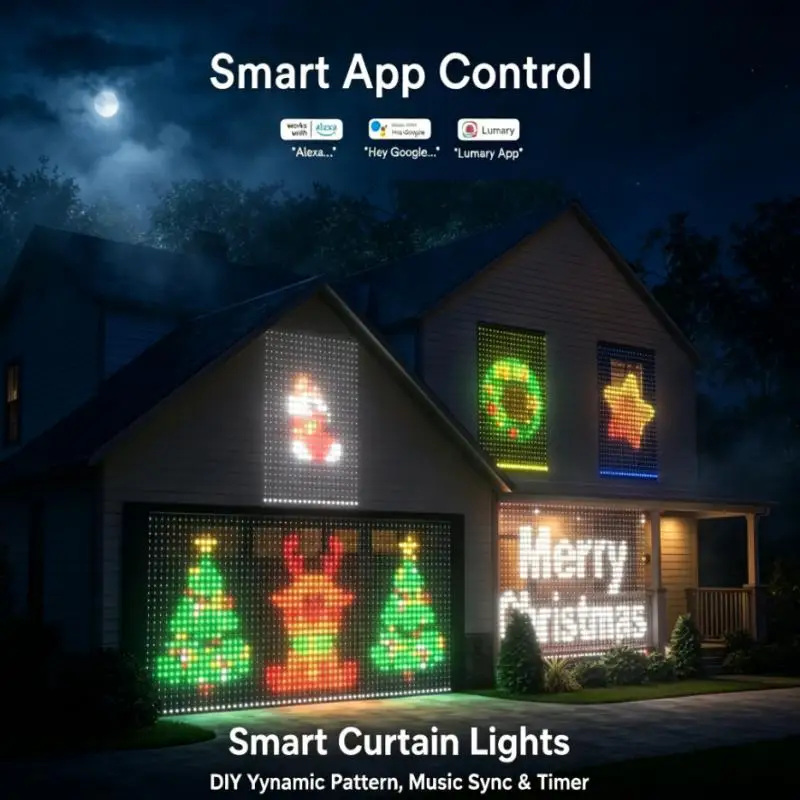 smart-decorative-curtain-lights-rgb-led-string-lights-with-app-remote-music-sync-diy-patterns-timer-for-christmas-party