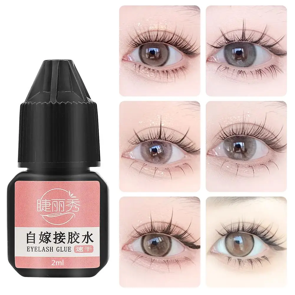 Waterproof Eyelashes Extension Glue Long Lasting Grafting Glue Lashes Quick Drying Glue No Irritant Black Makeup Adhesive L3M7