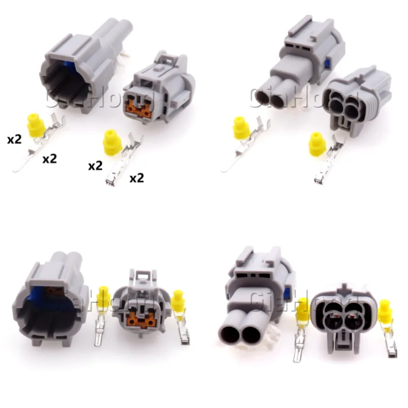 1 Set 2 Ways Parts PB291-02127 6188-0554 6185-0867 AC Assembly Car Flog Lamp Cable Harness Sockets Automobile Sealed Connector