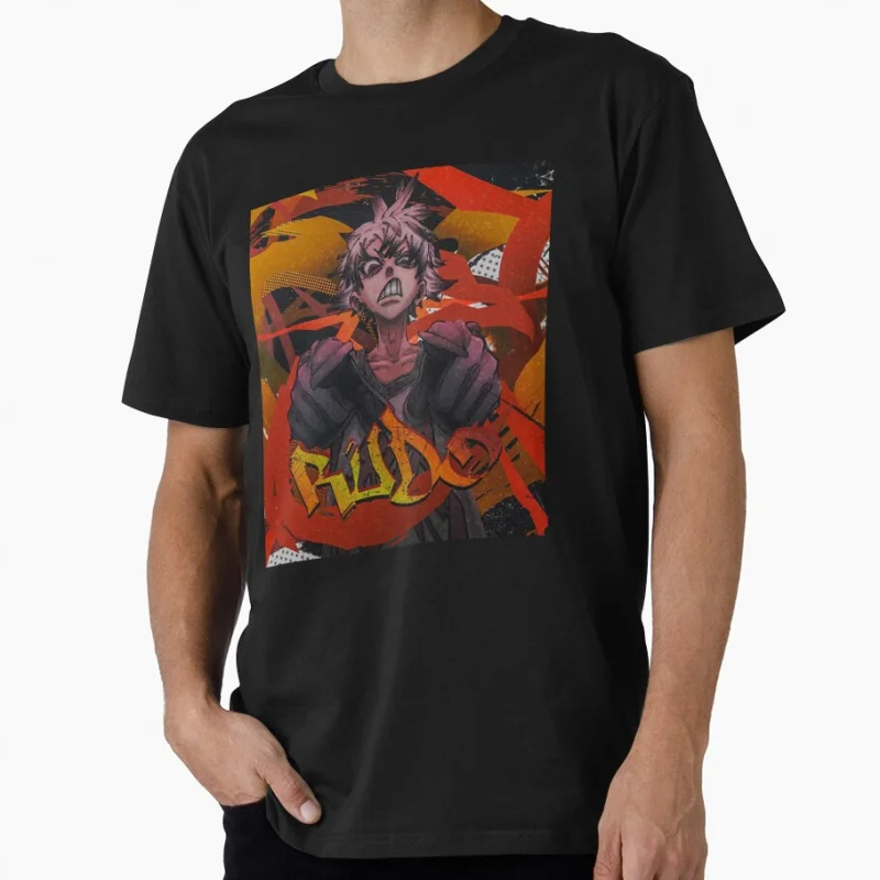 

Rudo Surebrec Manga Gachiakuta Anime t shirt for fans S-6XL Large size Tops 100% cotton printed Clothes Birthday Gift