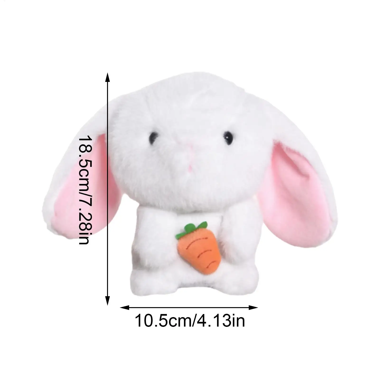 Interactive Talking Plush Toy Robotic Animal Doll Electronic Pets with Lights Sounds Kids Educational Toys Christmas Gift