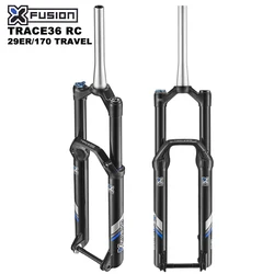 Bicycle Suspension Air Fork 29ER X-FUSION TRACE36 RC 170mm Travel MTB Mountain Bike Front Fork Manual Lock 36mm BOOST 110x15mm