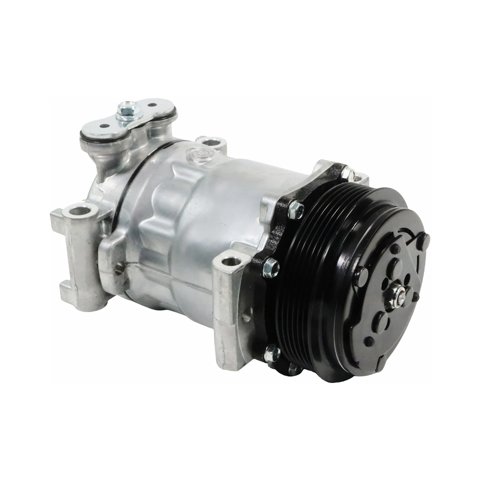 A/C AC Compressor 12V 6PV For Chevy K1500 2500 3500 P30 1996-1999 GMC C1500 2500 CO 4440C Air Conditioning Car Engine Accessories Replacement Parts US Warehouse Replace OE 1136557, 1136519, 1136527, 1136580, 58950, 19151514, 89018948, 89019224