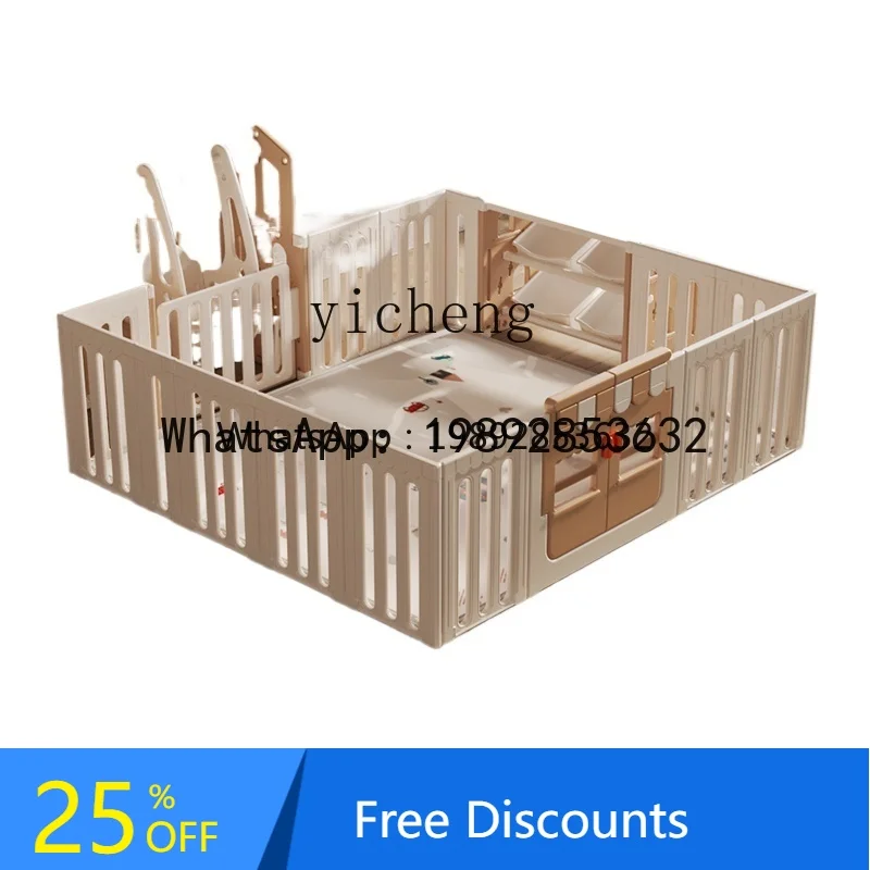 

ABC Baby Fence Protective Grating Indoor Home Children Crawling Toddler Fence Living Room Camping Pad