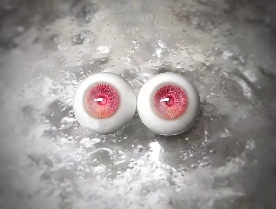 14mm BJD Resin Eye, Live-Action Style, Three-Dimensional Engraving Doll Eyeball