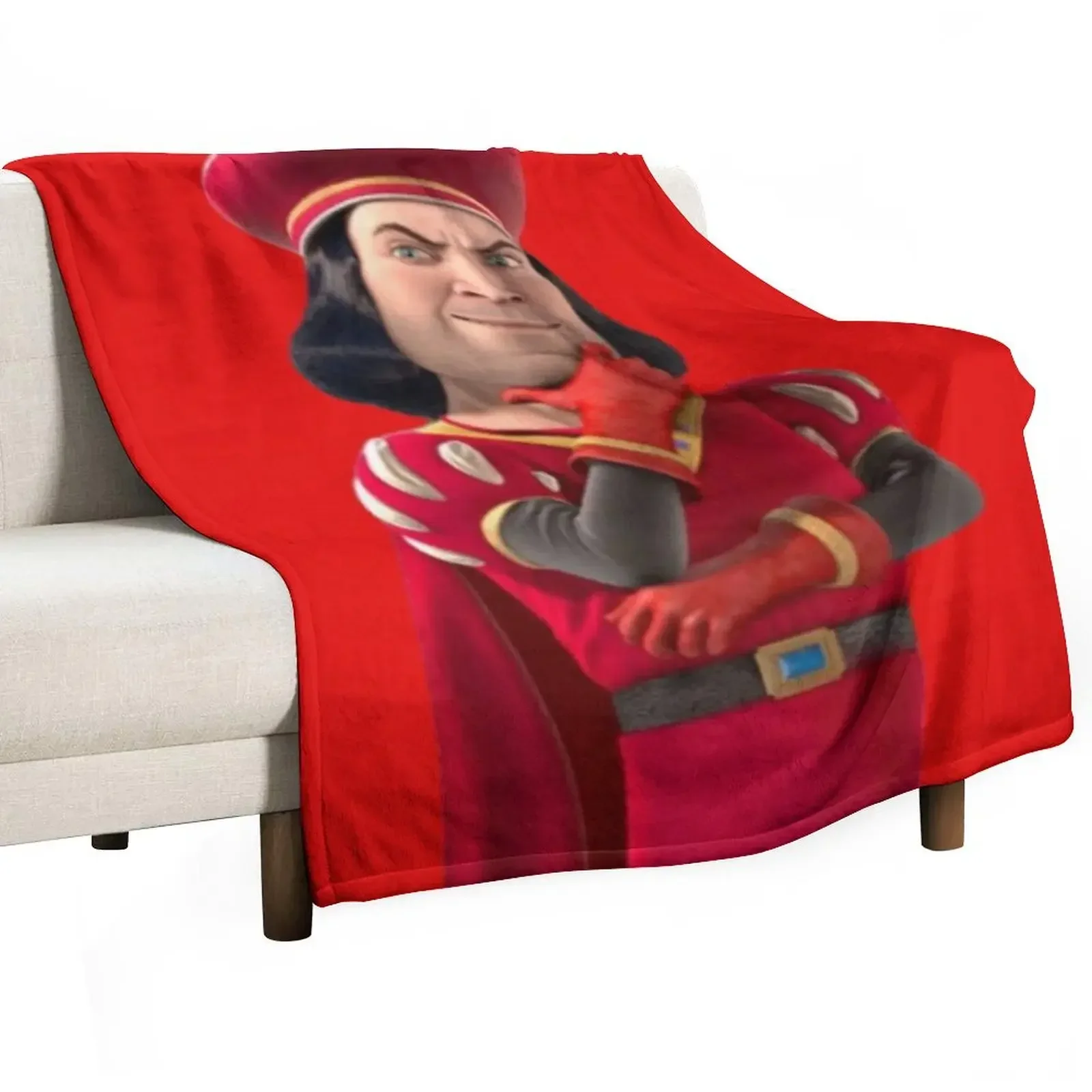 

Lord Farquaad Throw Blanket Furry Luxury Thicken for sofa Blankets