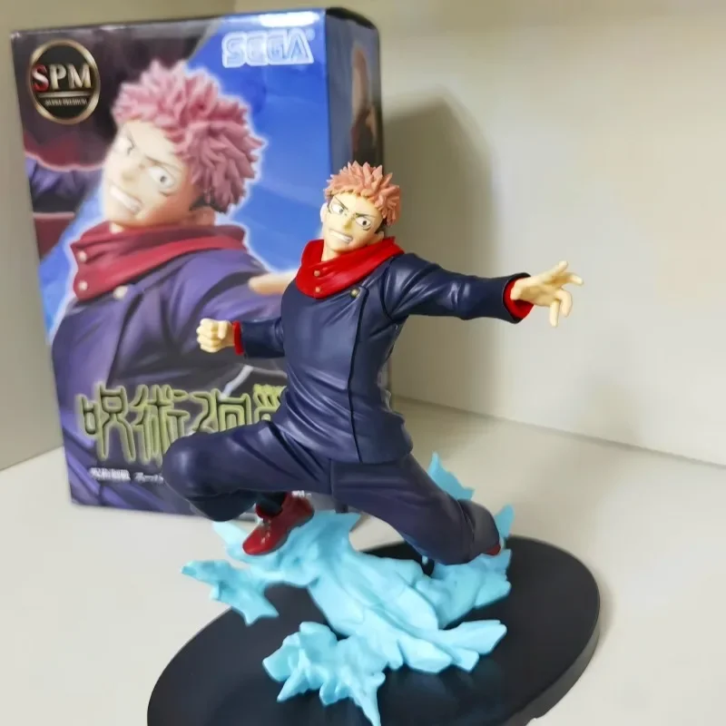 Authentic SEGA Jujutsu Kaisen Itadori Yuji Spm Anime Character Game Model Toy Desktop Ornaments Hand-made Collection Gift