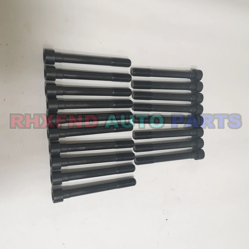 

18pcs 4D55 4D55T cylinder head bolt for mitsubishi GALANT L300 PAJERO or ford BRONCO II RANGER 2WD RANGER 4WD