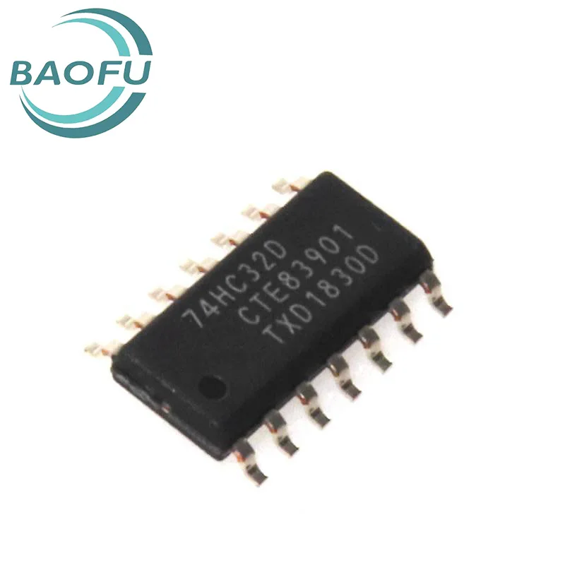 

Newly imported original 74HC32D SOIC-14 four-way 2-input OR gate logic IC