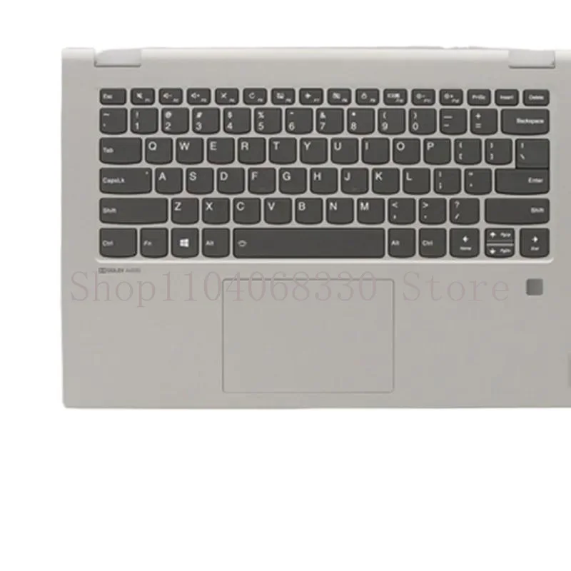 

New Original for Lenovo ideapad C340-14API C340-14IWL C340-14IML Palmrest cover with US Backlight Keyboard FPR hole 5Cb0S17444