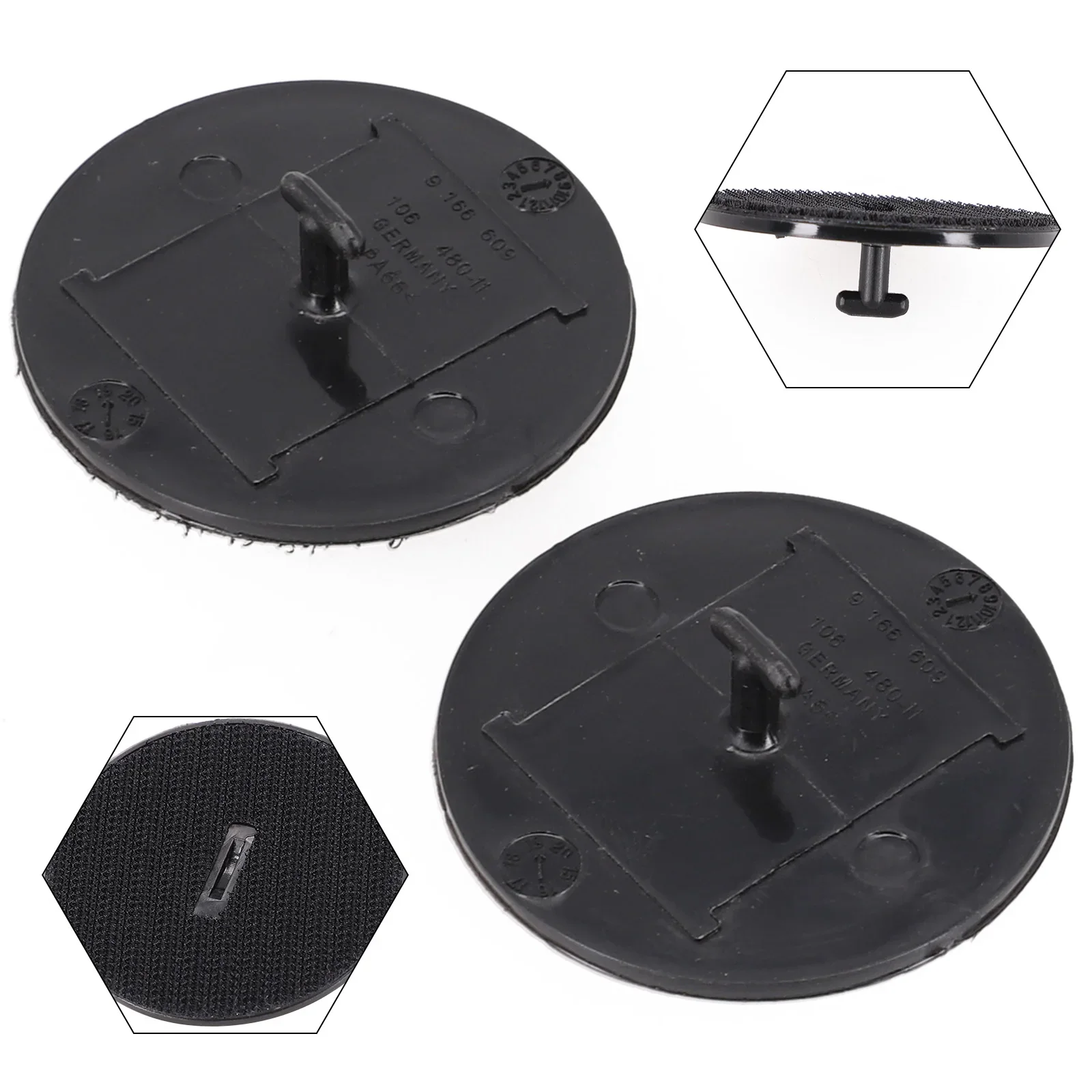 

2 PCS Car Carpet Floor Mat Clips For BMW -1 3 5 6 7 X3 X4 X6 Series For MINI 07149166609 Car Accessories Auto Fastener Clip