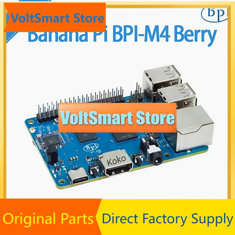 VoltSBanana Pi BPI-M4 Berry Adopts Allwinner Technology H618 Chip Design, With 2G Memory And 8G EMMC Storage