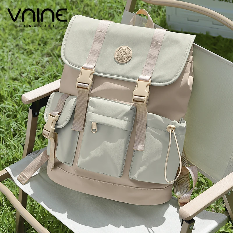 V.NINE Unisex Backpacks Waterproof Men Travel Laptop Backpack with Multiple Pockets 13 3 inch Back Pack Bags Women Anti Theft