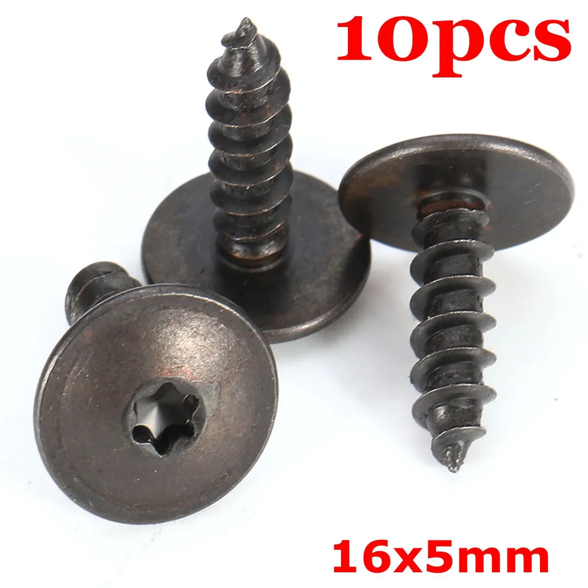 10/20/40pcs 5*15mm N90974701 Engine Cover Undertray Splash Guard Fender Mud Flaps Wheel Arch Screw Bolt Fastener Clips for VW