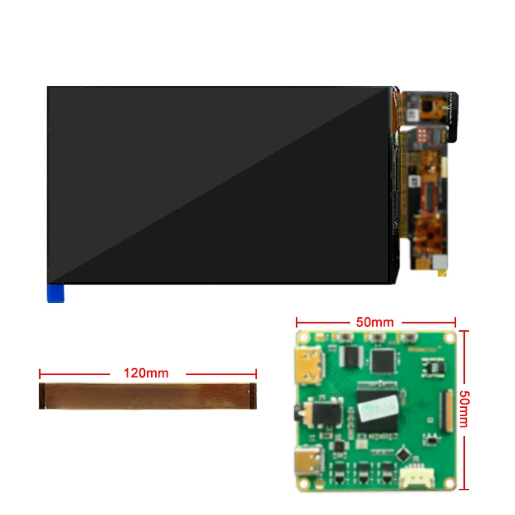 MS7 Inch Amoled Display 165hz High Refresh Rate 850nits Brightness On-cell Touch Function for Gaming 7inch Oled Raspberry Pi