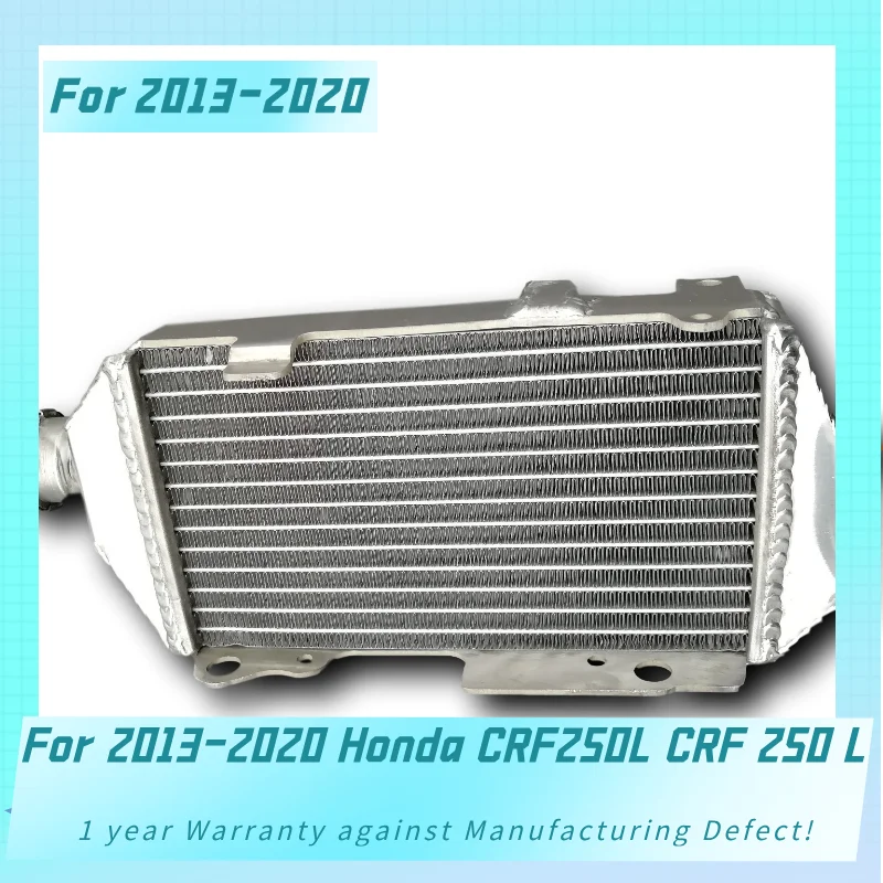 New Aluminum Radiator  For 2013-2020 Honda CRF250L CRF 250 L Cooler Cooling Coolant 2013 2014 2015 2016 2017 2018 2019 2020