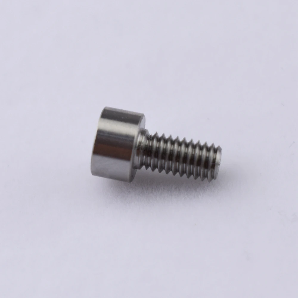 1 Set (3 Pieces) Titanium Alloy Electric Guitar Tremolo System Bridge Locking Nut Screws - Made in Japan