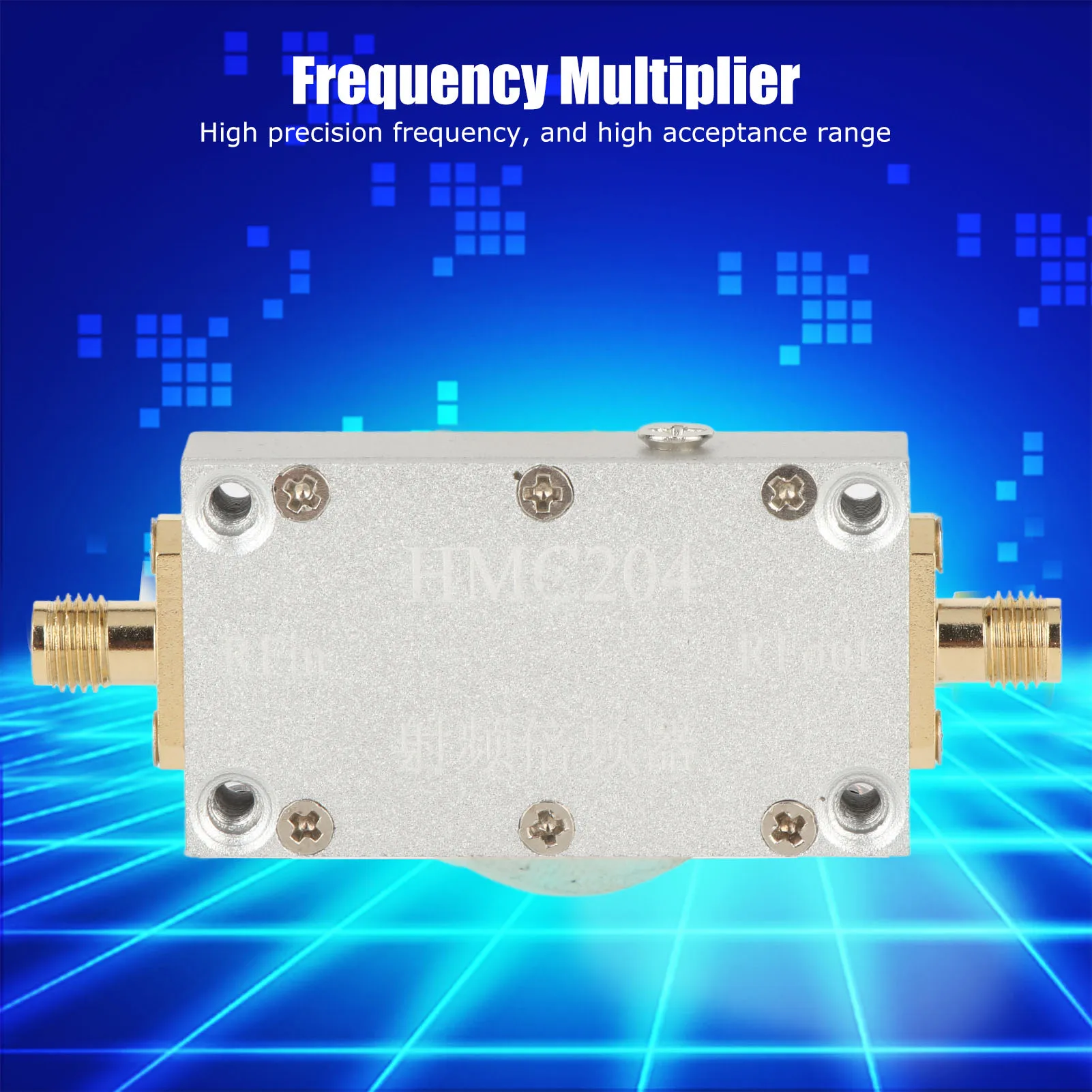 ตัวคูณความถี่แบบคู่ อลูมิเนียมอัลลอยด์ 4‑8GHz อินพุต 8‑16GHz เอาต์พุต