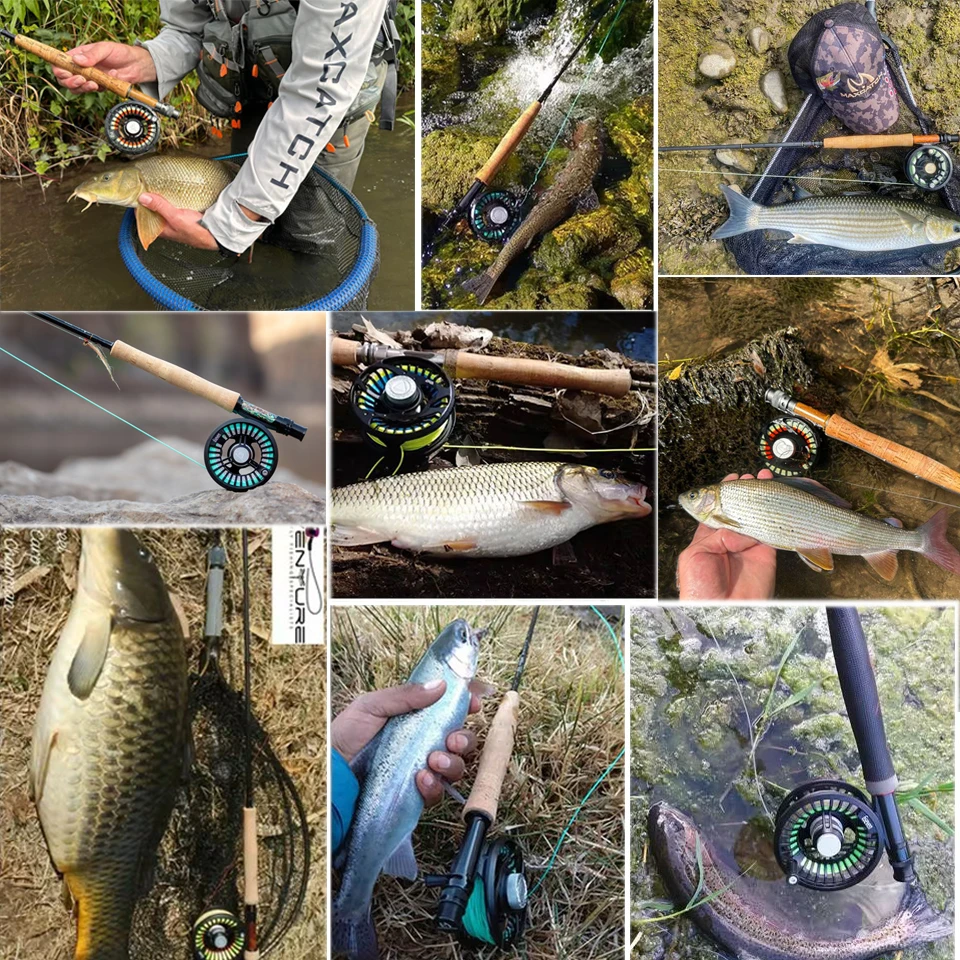 Maximumcatch GAZE 2-7wt Trout Lekki kołowrotek muchowy z wodoodpornym, uszczelnionym kołowrotkiem muchowym — zdjęcie 7