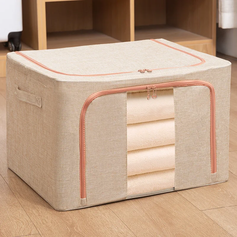 24L Clothes Storage Box Underwear Foldable Organizer Household Laundry Finishing Wardrobe Clothes Toy Storage Cabinet