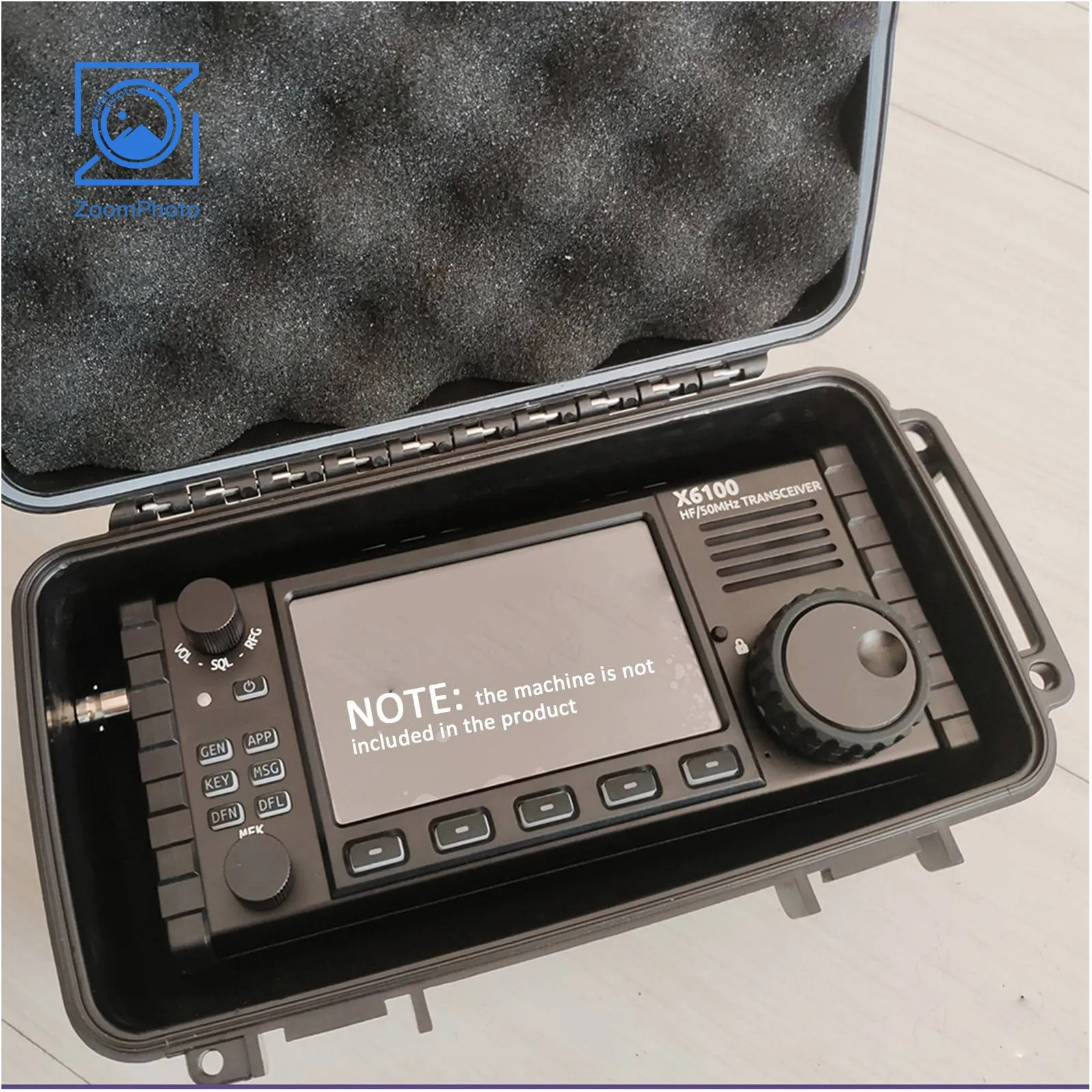 Wodoodporny schowek na zewnątrz Transceiver przenośne pudełko dla XIEGU X6100 krótkofalówka Transceiver Radio Elecraft KX2