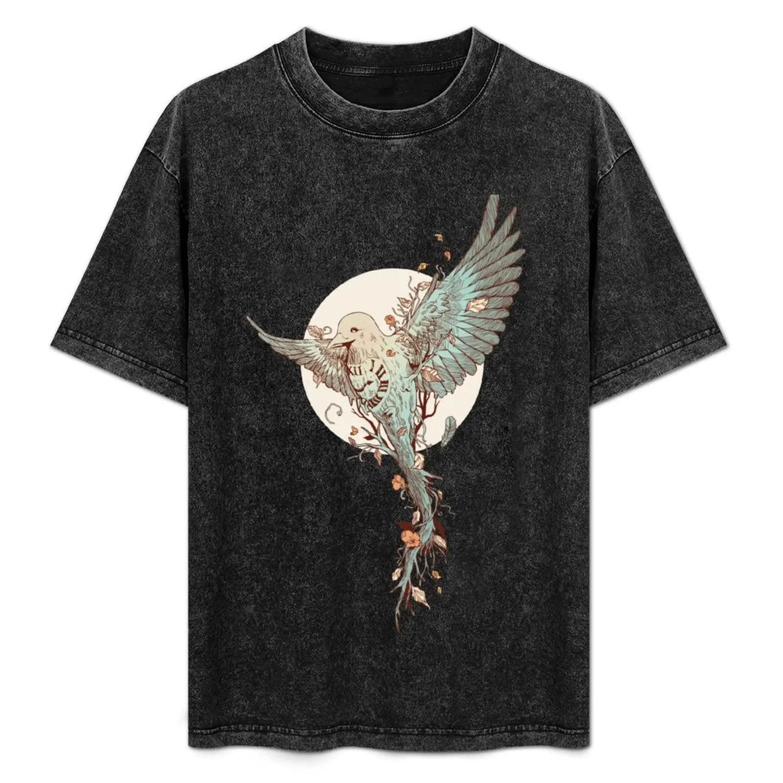 Tempus Fugit T-Shirt Work Style Casual T-Shirt