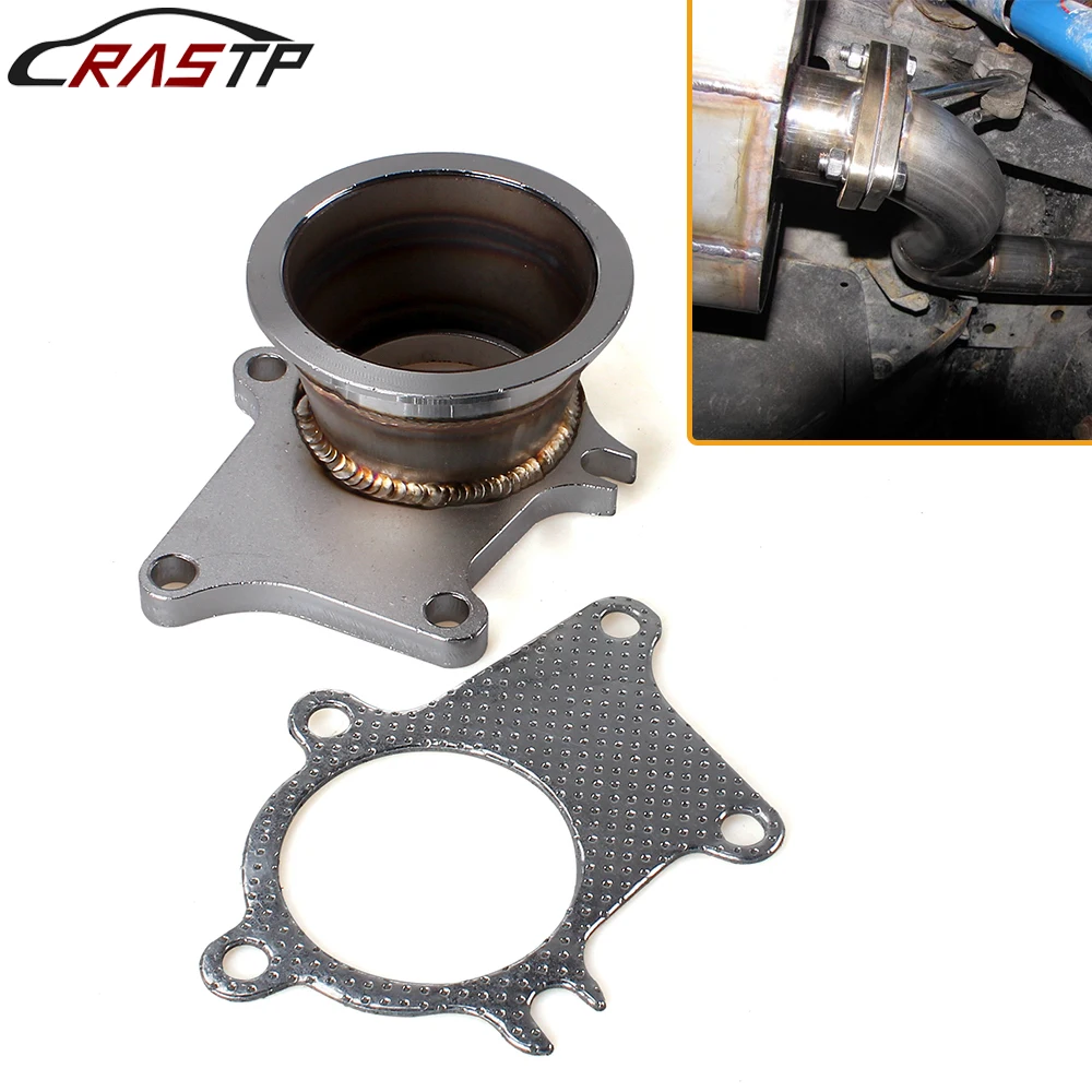

RASTP-High Quality for T3/T4 Turbo 5 Bolt to 3" V-Band Flange Adaptor Stainless Steel Adapter RS-BOV087