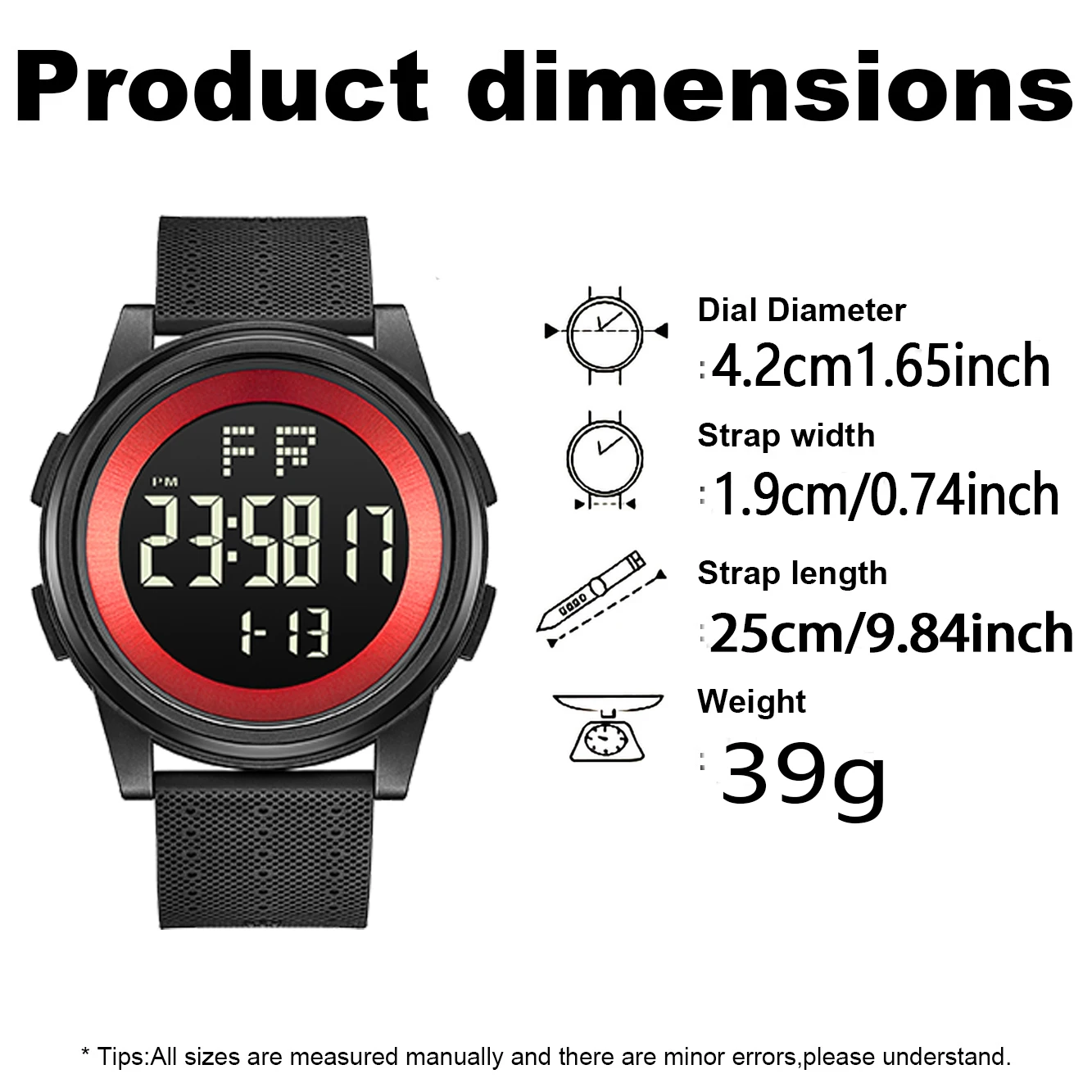 New Model of Electronic Sports Watch for Men and Women, Trendy and Fashionable, with Luminous Display, Multi-Functional, Suitable for Casual Outdoor Activities and Campus Use, for Middle and High School Students, Available in a Variety of Colors to Choose From.