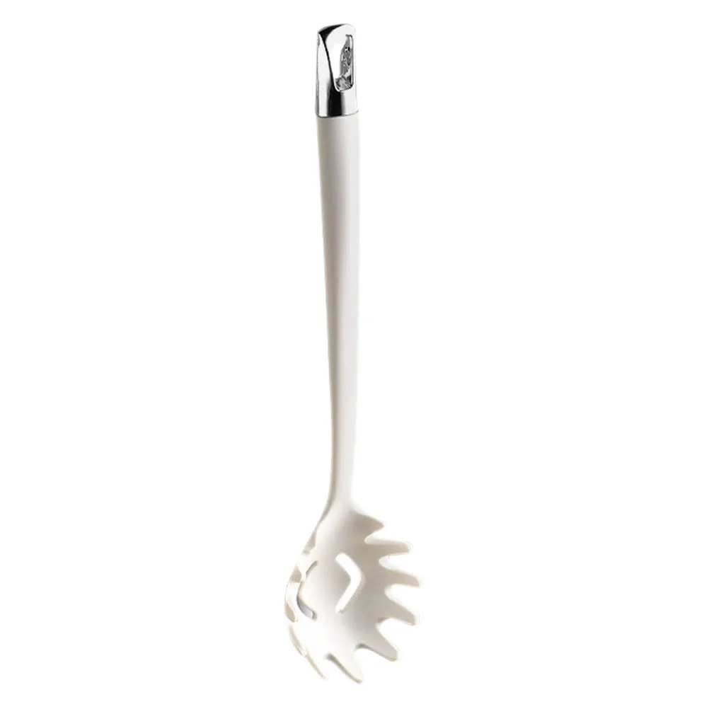 

Silicone Noodle Ladle Pasta Strainer Spoons Lightweight Kitchen Tool Slotted Spoon Noodle Filter Smooth Edges Cooking