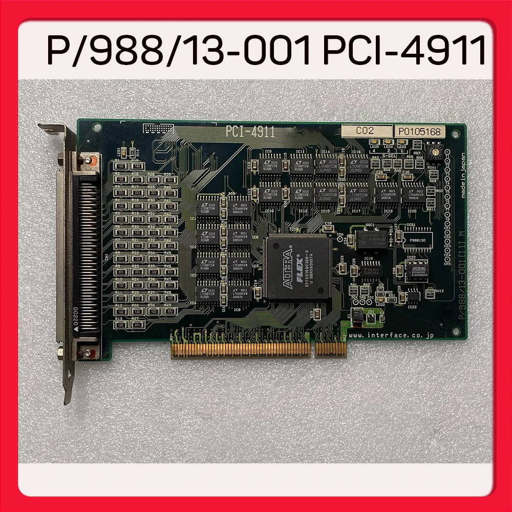 

For Interface Data Acquisition Card P/988/13-001 PCI-4911