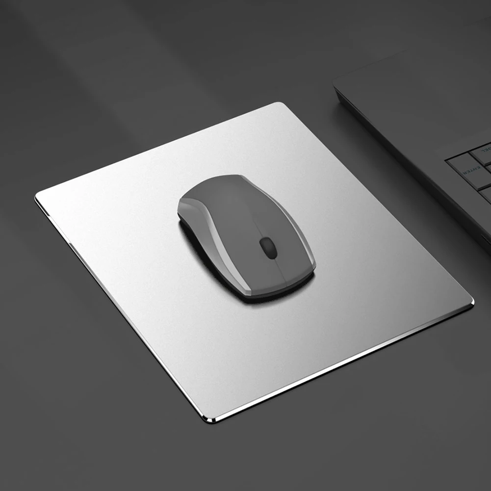 Muismat van aluminiumlegering Snelle en nauwkeurige bediening Muismat voor kantoor, thuis en gamen