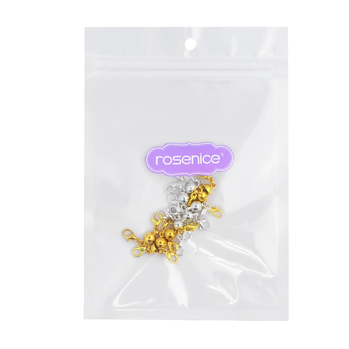 

10pcs Magnetic Strong Hold Jewelry Making Brass Ball Tone Lobster Clasps Necklace Bracelet Magnetic Clasps Accessories