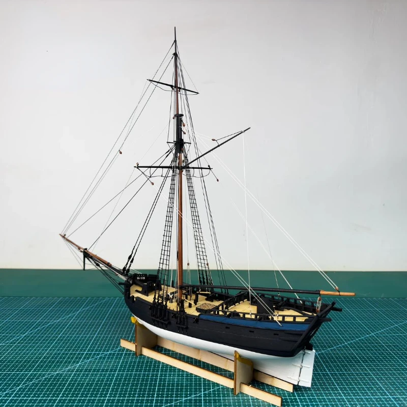 Wooden Sailing Ship Model 1/72 Provence 1776 Ancient Sailing Ship Model Assembly Kit