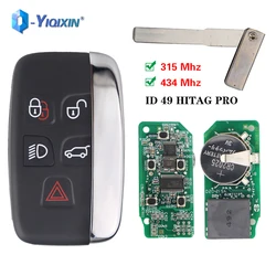 YIQIXIN – clé télécommande de voiture, 315/433MHz, avec puce ID49, pour Land Rover Range Discovery 4 Freelander Sport Evoque LR2 LR4 Luxury 2012 – 2017